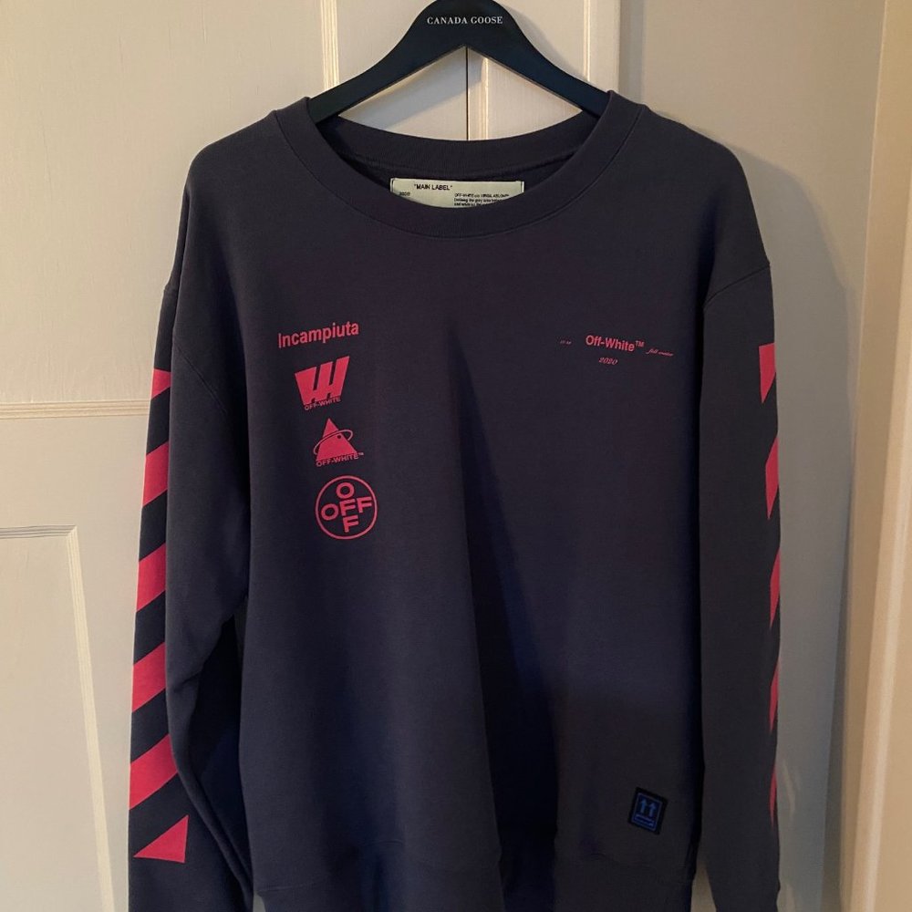 2020 Fall-Winter Off-White Sweatshirt/Crew Neck - Never Worn